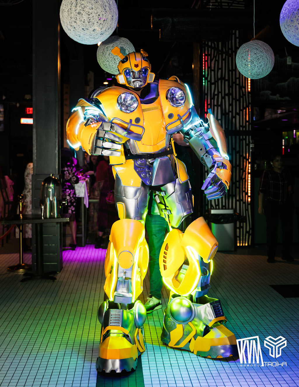 Rent Our Bumblebee Robot