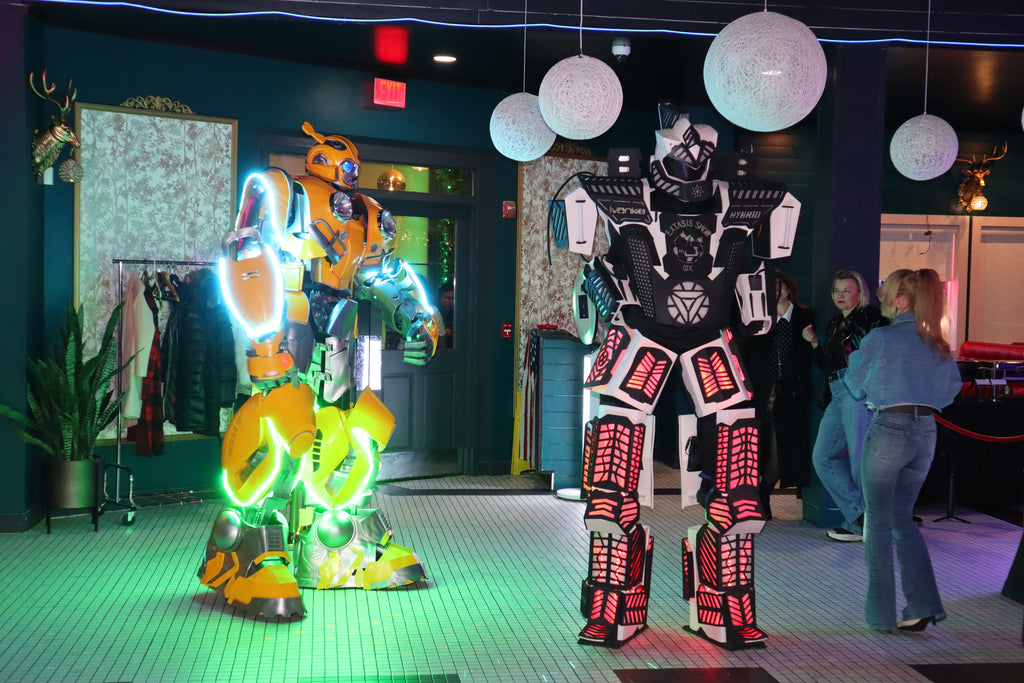 Rent Our Led Party Robot