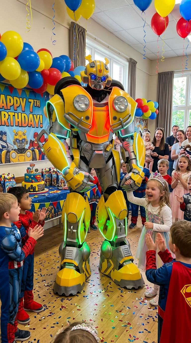 Rent Our Bumblebee Robot