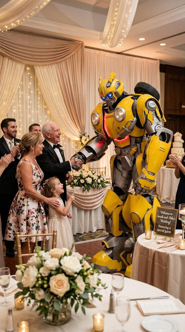 Rent Our Bumblebee Robot