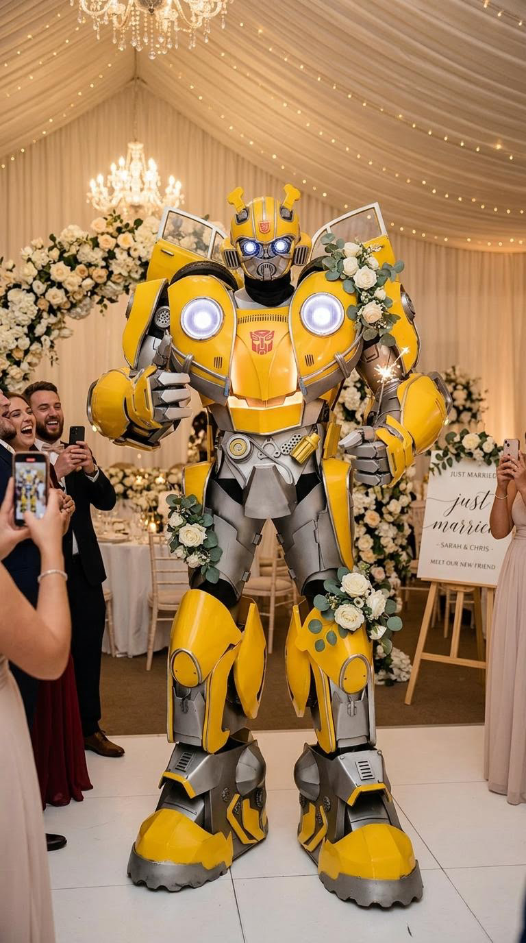 Rent Our Bumblebee Robot