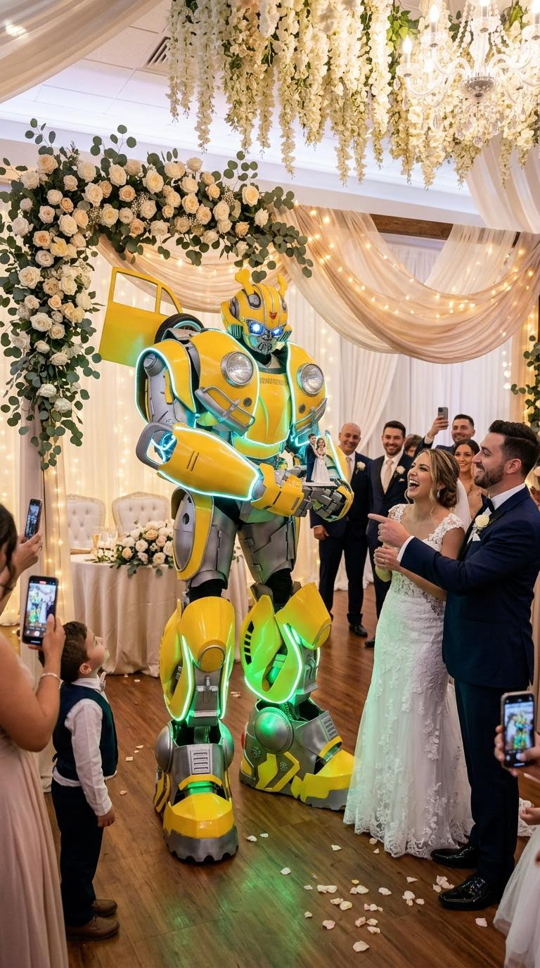 Rent Our Bumblebee Robot