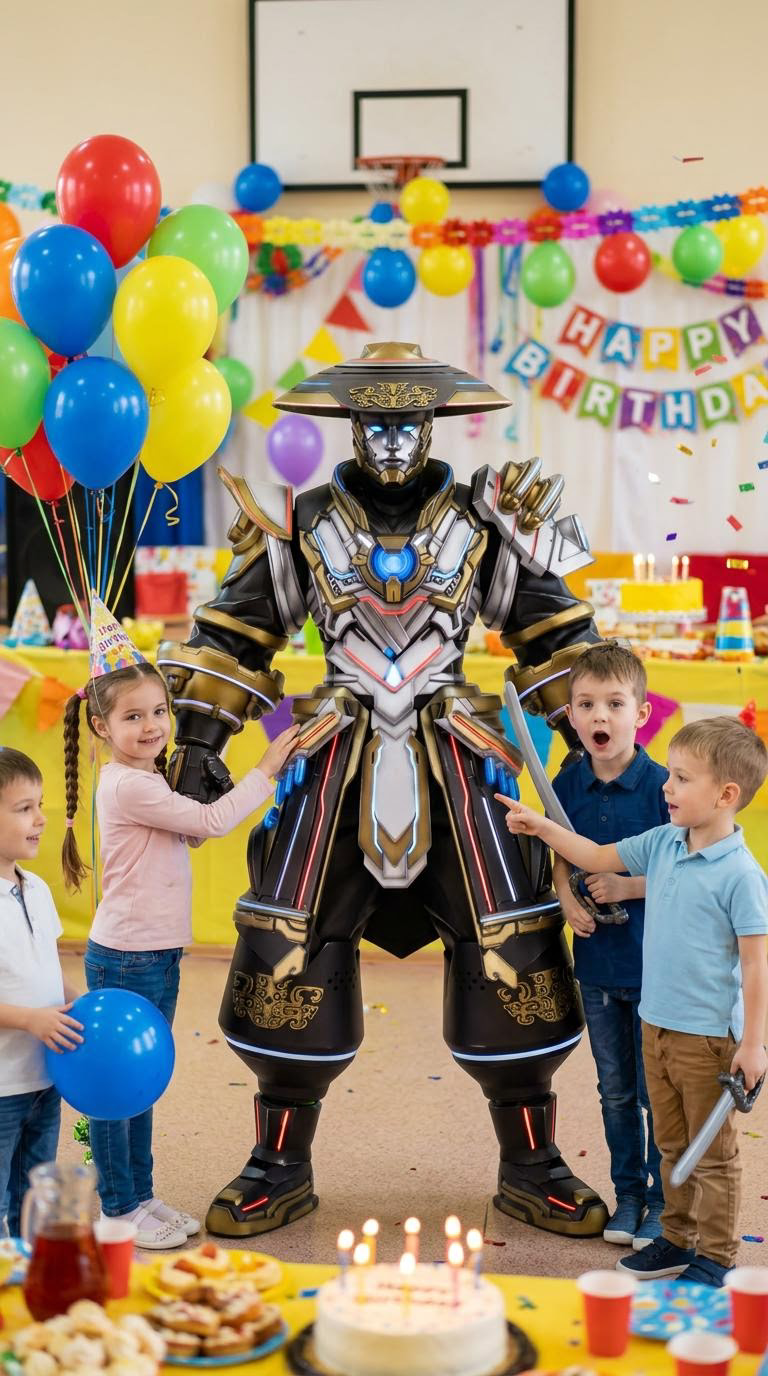 Rent Our Samurai Robot
