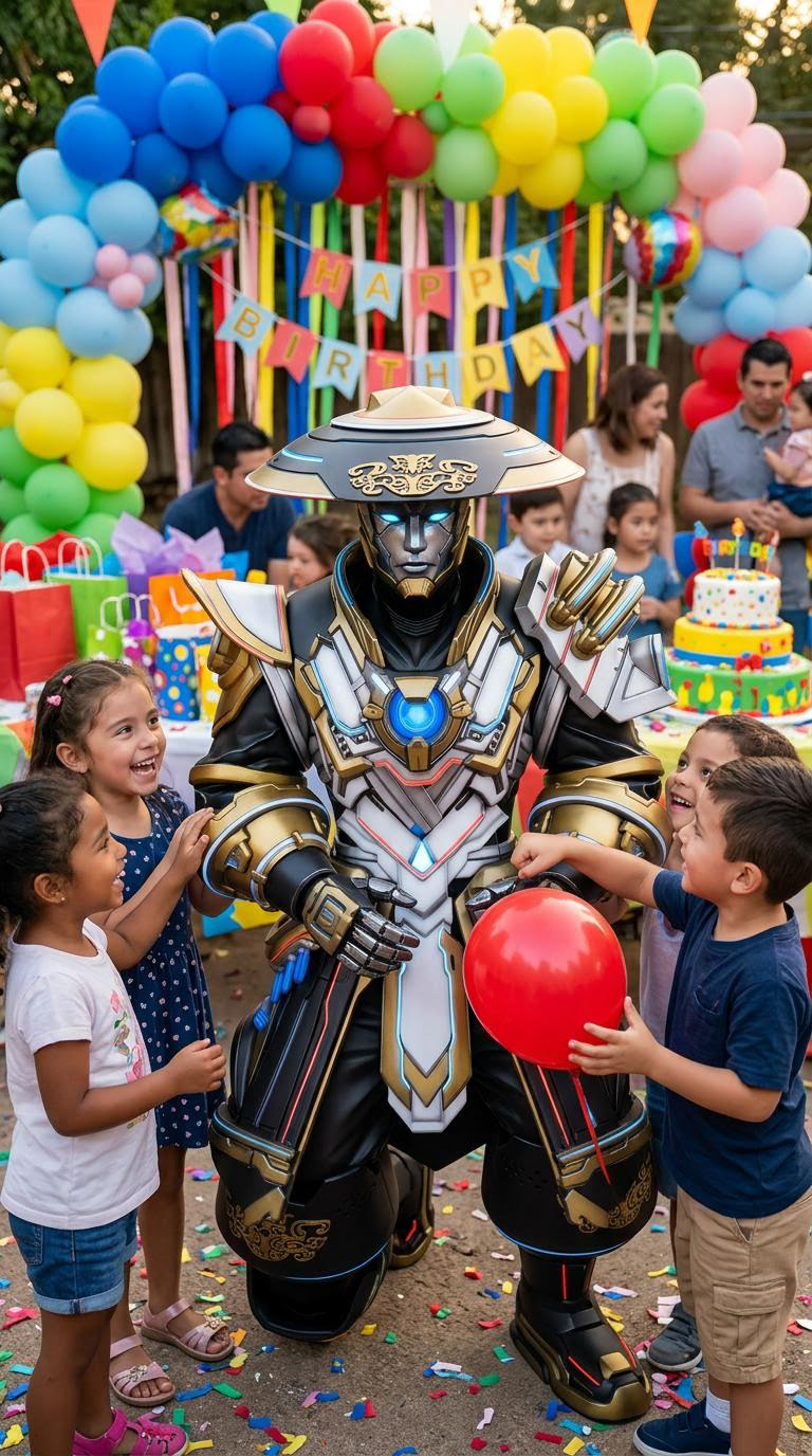 Rent Our Samurai Robot