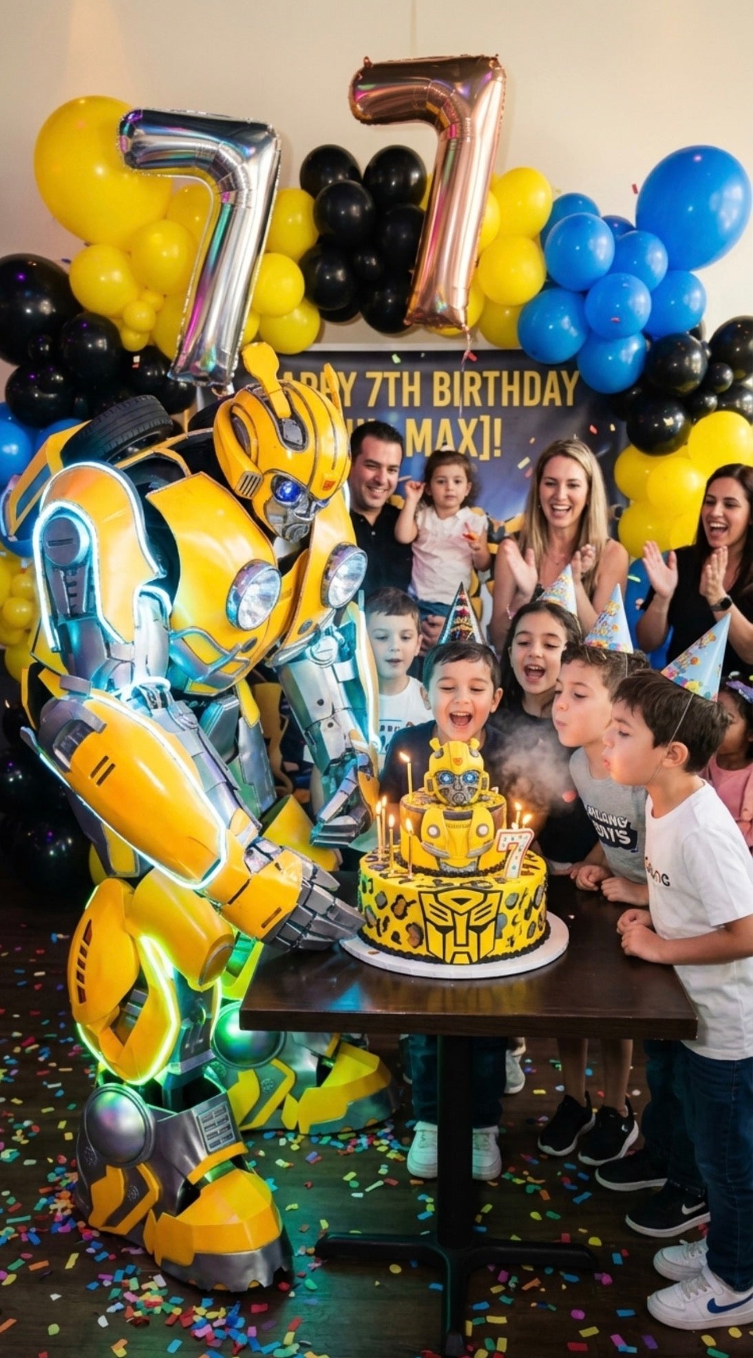 Rent Our Bumblebee Robot