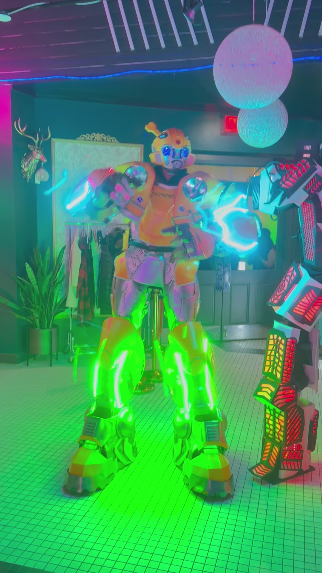 Rent Our Bumblebee Robot